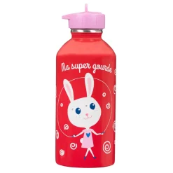 Gourdes*Draeger Paris Gourde inox enfant - Ma super gourde - lapin