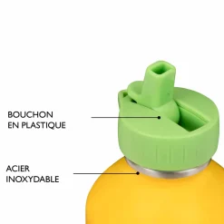 Gourdes*Draeger Paris Gourde inox enfant - Ma super gourde - tigre