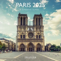 Calendriers|Agendas*Draeger Paris Grand Calendrier Mural 29x29 cm 2025 - Paris