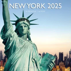 Calendriers|Agendas*Draeger Paris Grand Calendrier Mural 29x29 cm 2025