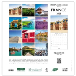 Calendriers|Agendas*Draeger Paris Grand Calendrier Mural 29x29 cm 2025