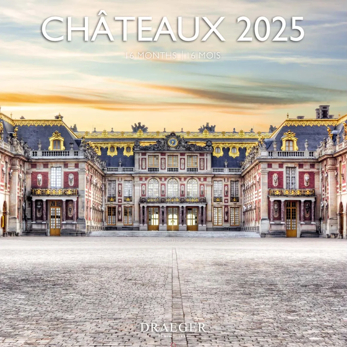 Calendriers|Agendas*Draeger Paris Grand Calendrier Mural 29x29 cm 2025