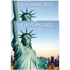 Calendriers|Agendas*Draeger Paris Grand Calendrier Mural 29x29 cm 2025 - New York