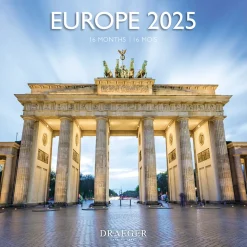 Calendriers|Agendas*Draeger Paris Grand Calendrier Mural 29x29 cm 2025 - Europe