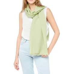 Mariage|Foulards & Capes*Draeger Paris Grand pashmina femme en soie et laine - 70 x 180cm