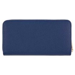 Portefeuilles*Draeger Paris Grand portefeuille femme - La vie est belle - bleu marine