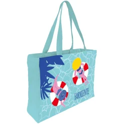 Sac Tote Bag*Draeger Paris Grand Tote-Bag Family Pop - Plusieurs Motifs