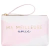Pochettes & Trousses|Pochettes & Miroirs*Draeger Paris Grande pochette Ma meilleure amie