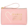 Pochettes & Trousses|Pochettes & Miroirs*Draeger Paris Grande pochette Maman formidable, grand-mère exceptionnelle