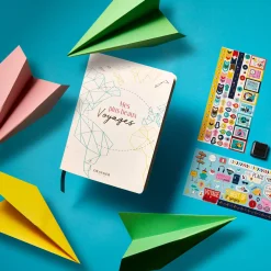 Bullet Journal*Draeger Paris Kit carnet de voyages - Mes plus beaux voyages