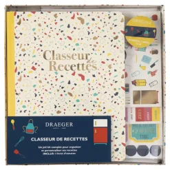 Organiseurs*Draeger Paris Kit classeur de recettes