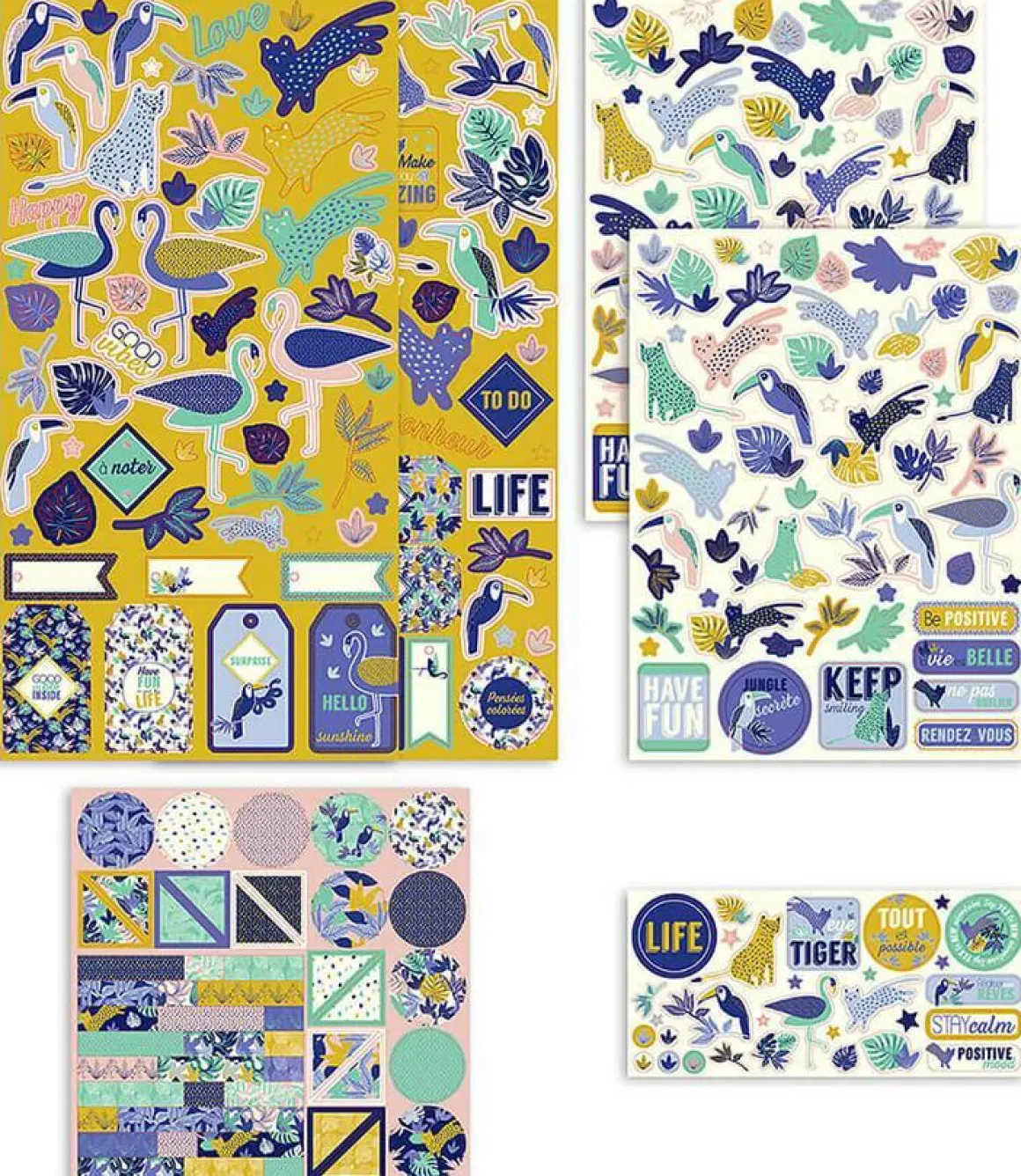 Stickers Muraux|Kit Démarrage*Draeger Paris Kit décoration Bullet Jungle Vibes