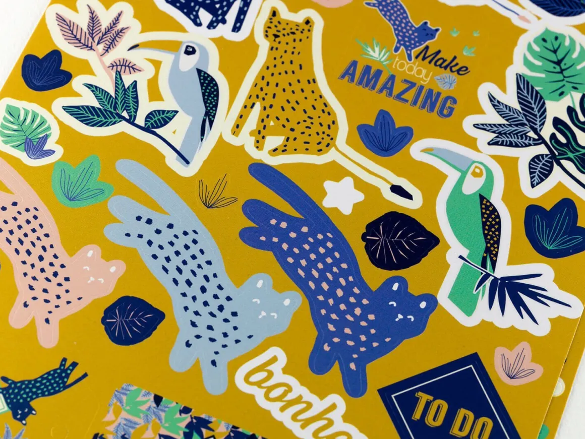 Stickers Muraux|Kit Démarrage*Draeger Paris Kit décoration Bullet Jungle Vibes