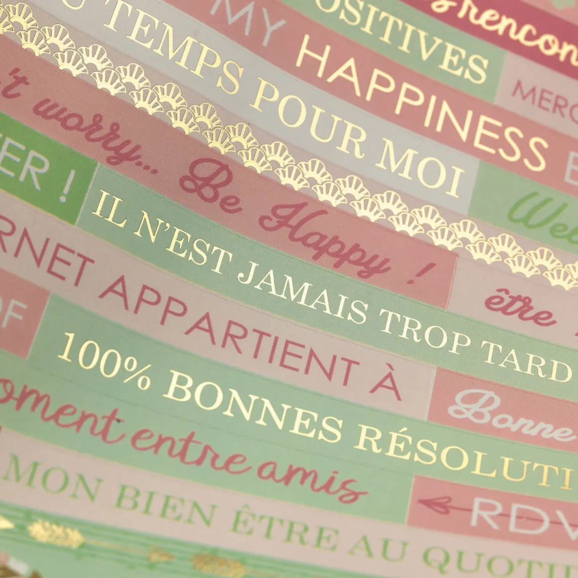 Stickers Muraux|Kit Démarrage*Draeger Paris Kit de décoration Bullet journal Wellness