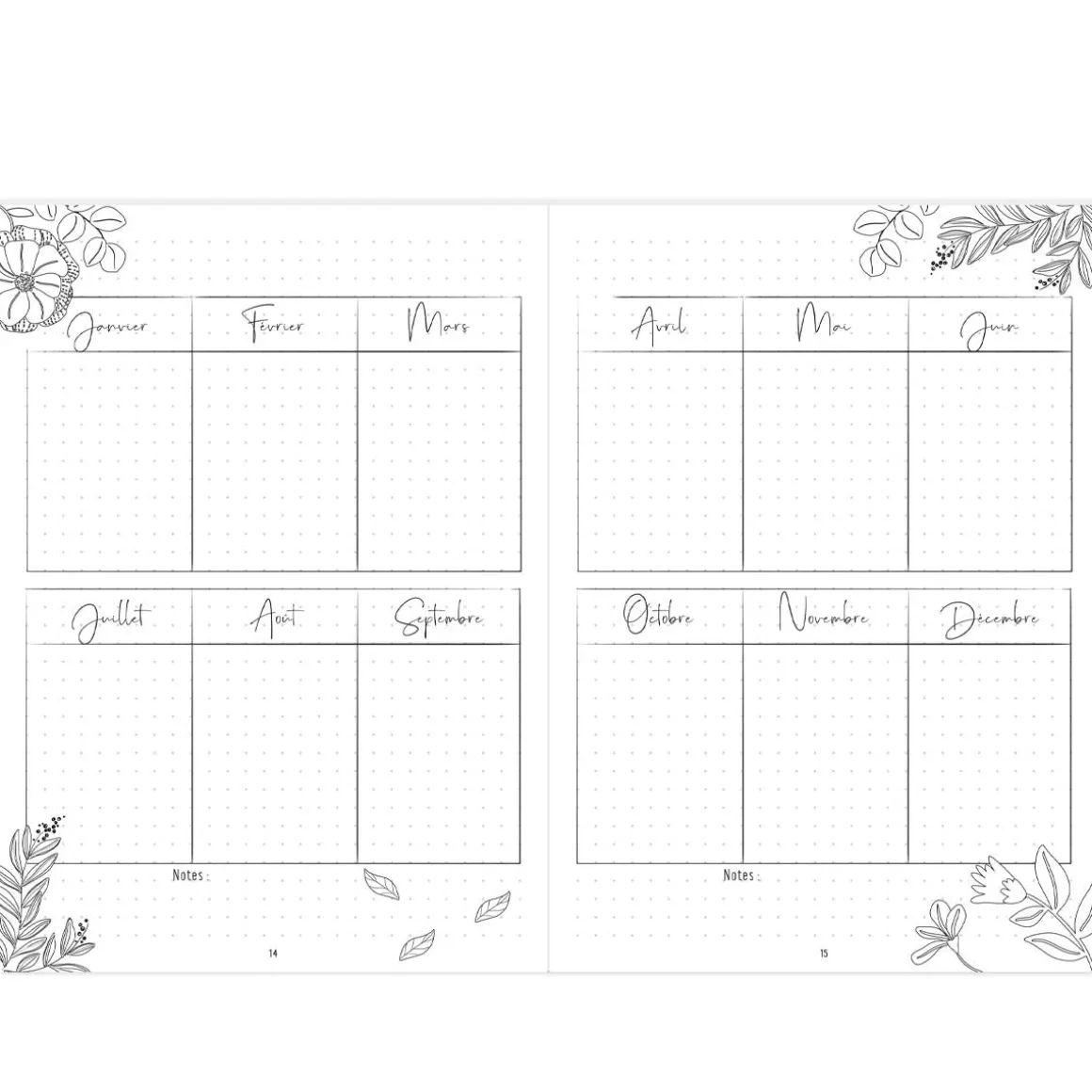 Bullet Journal|Carnets & Blocs-notes*Draeger Paris Kit de démarrage Bullet journal