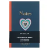 Organiseurs|Carnets & Blocs-notes*Draeger Paris Lot de 3 carnets A6 lignés - bleu, ivoire, pastel