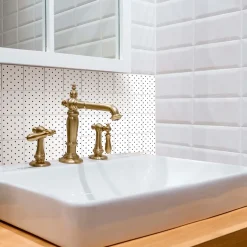 Stickers & Embellissements*Draeger Paris Lot de 8 carrés adhésifs - motif carré noir