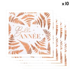 Cartes De Noêl*Draeger Paris Lot de 10 Cartes de vœux - Etincelle Belle année