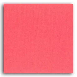 Papier Unitaire*Draeger Paris Lot de 5 Feuilles de Papier Scrapbooking Moucheté - Rose Corail