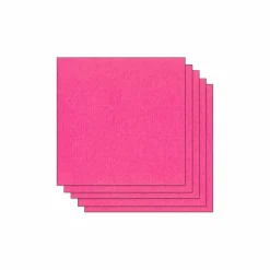 Papier Unitaire*Draeger Paris Lot de 5 Feuilles de Papier Scrapbooking Moucheté - Fuchsia