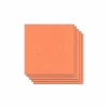 Papier Unitaire*Draeger Paris Lot de 5 Feuilles de Papier Scrapbooking Moucheté - Pêche