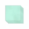 Papier Unitaire*Draeger Paris Lot de 5 Feuilles de Papier Scrapbooking Moucheté - Vert Menthe