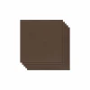Papier Unitaire*Draeger Paris Lot de 5 Feuilles de Papier Scrapbooking Moucheté - Chocolat
