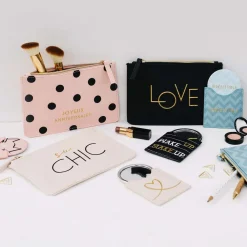 Pochettes & Trousses|Pochettes & Miroirs*Draeger Paris Lot Pochette & Miroir Maman Je T'aime