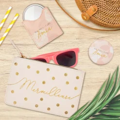 Pochettes & Trousses|Pochettes & Miroirs*Draeger Paris Lot Pochette & Miroir Merveilleuse