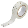 Accessoires D'emballage|Décorations De Table*Draeger Paris Masking tape 10 m - Etoiles or - Spécial Réveillon
