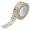Accessoires D'emballage|Décorations De Table*Draeger Paris Masking tape 10 m - Feuilles or - Spécial Réveillon