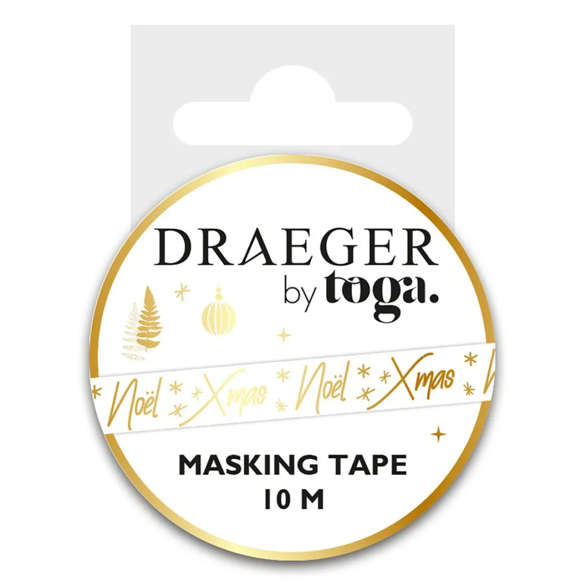 Accessoires D'emballage|Accessoires & Outils De Diy*Draeger Paris Masking tape 10 m - Noël or