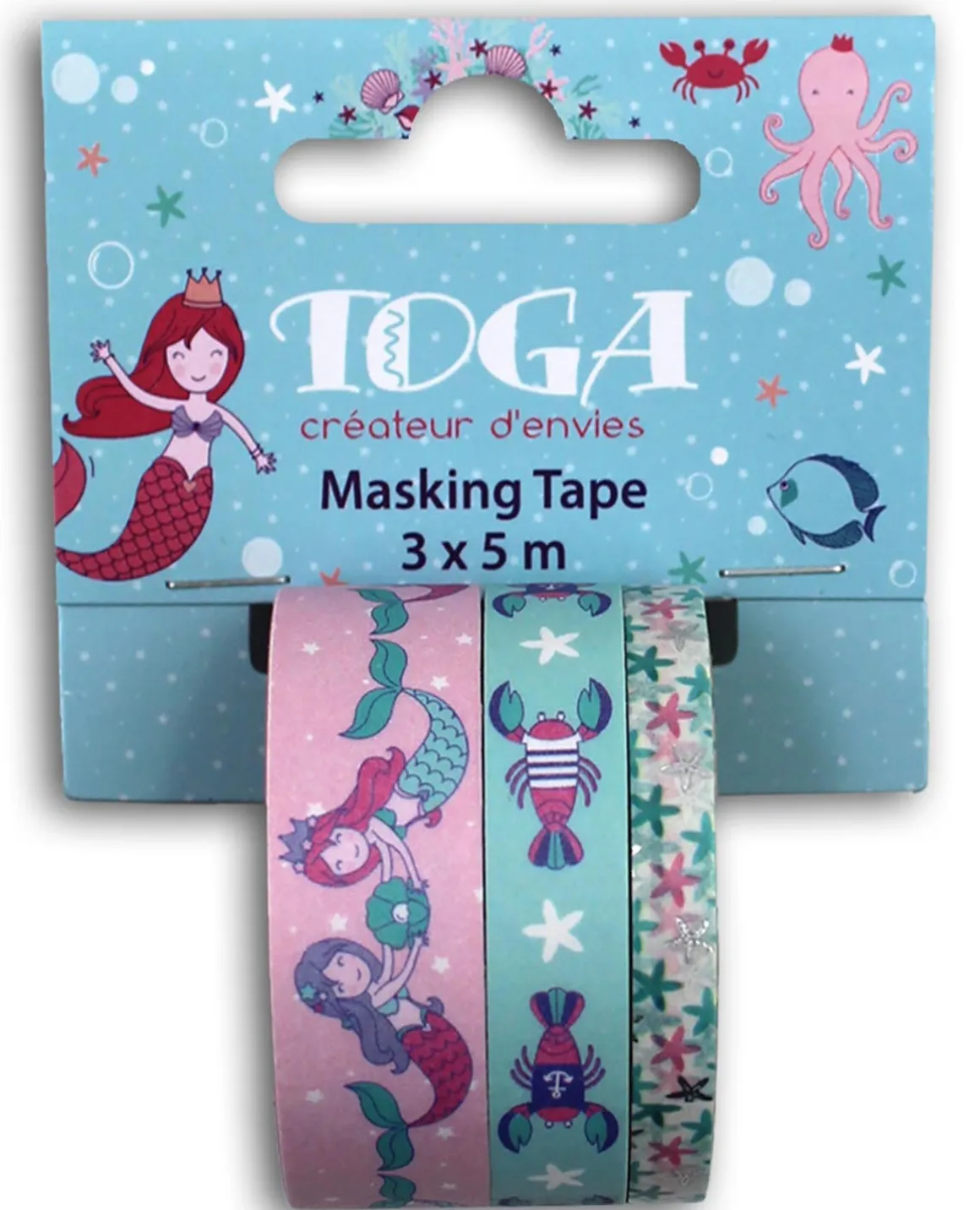 Accessoires D'emballage|Accessoires & Outils De Diy*Draeger Paris Masking tape 3x5 m Sous la Mer