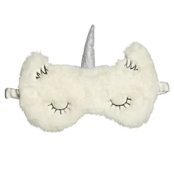 Accessoires Cocooning*Draeger Paris Masque de nuit Licorne blanche