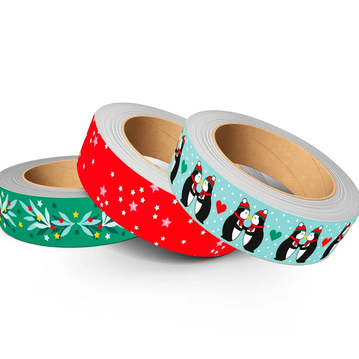 Accessoires D'emballage|Accessoires & Outils De Diy*Draeger Paris Mini masking tapes Noël 3x15 m