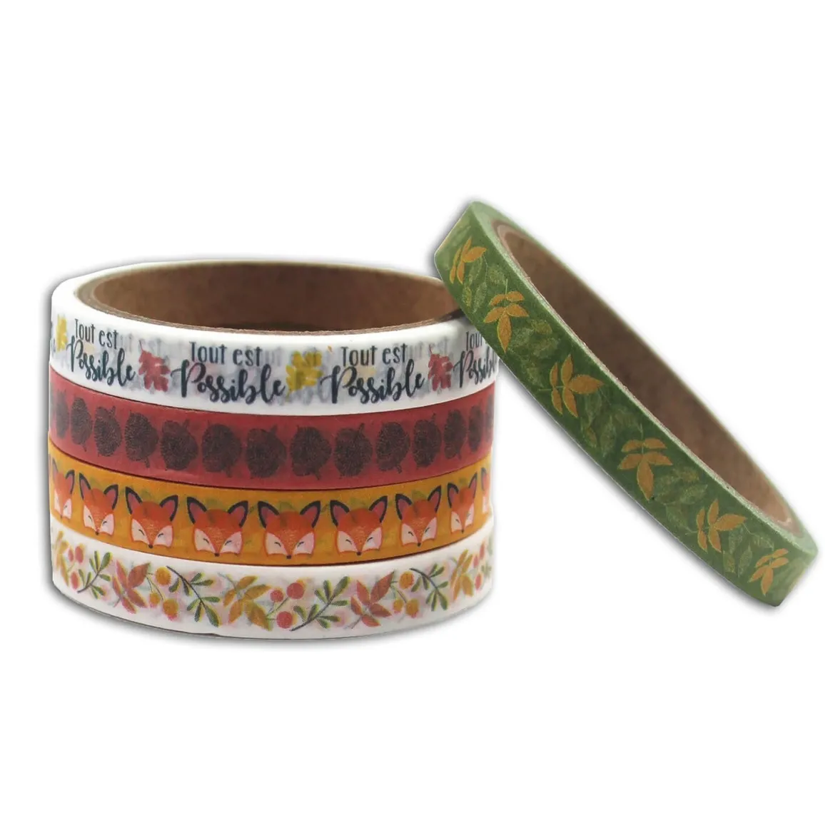 Accessoires D'emballage|Accessoires & Outils De Diy*Draeger Paris Mini rubans masking tapes Fleuri