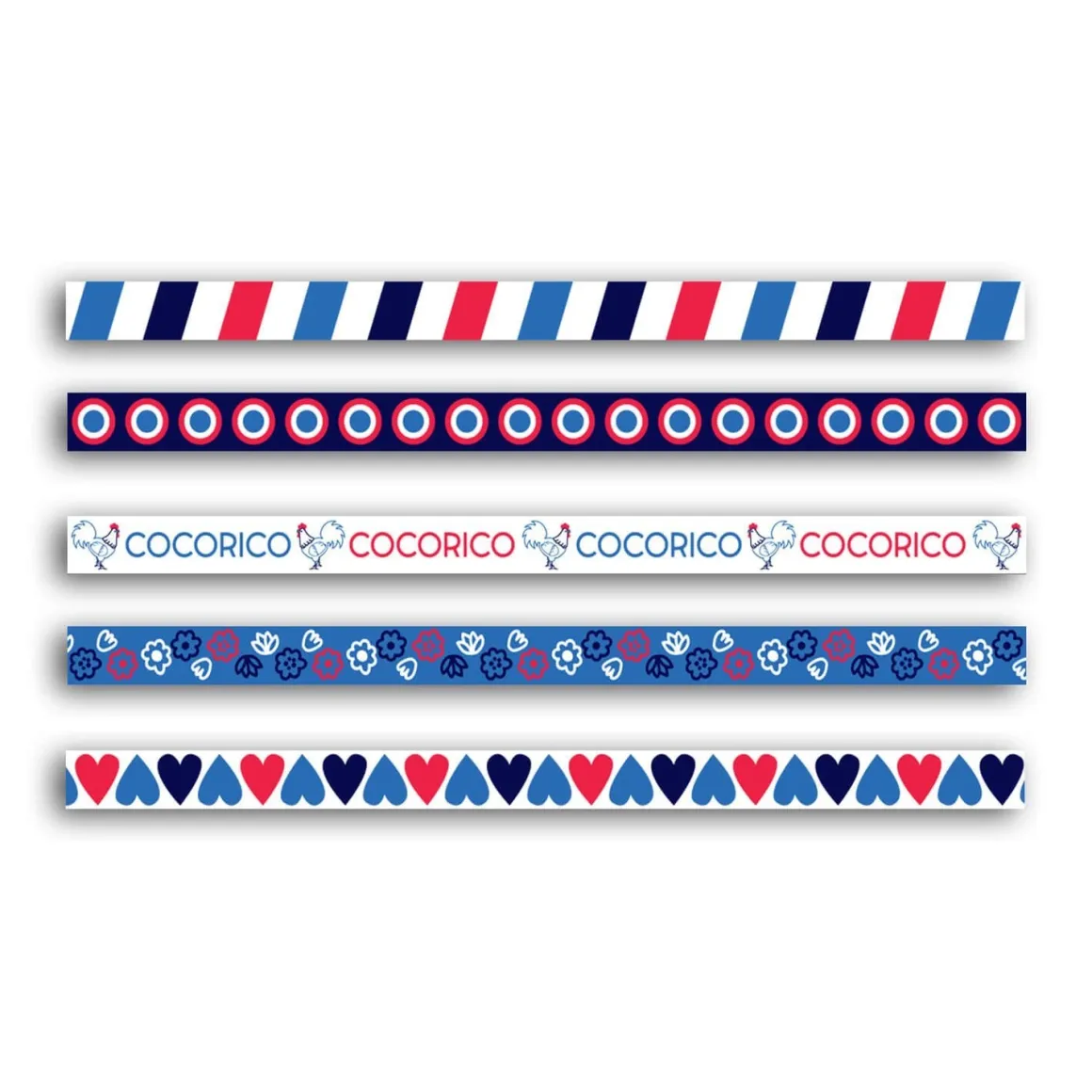 Accessoires D'emballage|Accessoires & Outils De Diy*Draeger Paris Mini rubans masking tapes Frenchy