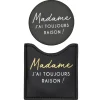 Pochettes & Trousses|Pochettes & Miroirs*Draeger Paris Miroir Madame j'ai toujours raison