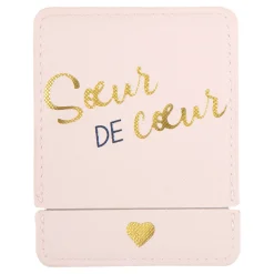Pochettes & Trousses|Pochettes & Miroirs*Draeger Paris Miroir Soeur de coeur