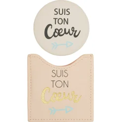 Pochettes & Trousses|Pochettes & Miroirs*Draeger Paris Miroir Suis ton coeur