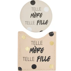Pochettes & Trousses|Pochettes & Miroirs*Draeger Paris Miroir Telle mère telle fille