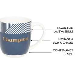 Mugs Personnalisés*Draeger Paris Mug cadeau - Champion