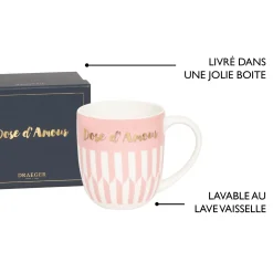 Mugs Personnalisés*Draeger Paris Mug cadeau - Dose d'amour