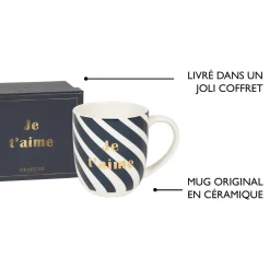 Mugs Personnalisés*Draeger Paris Mug cadeau - Je t'aime