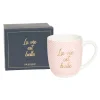 Mugs Personnalisés*Draeger Paris Mug cadeau - La vie est belle