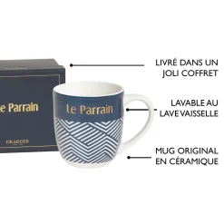Mugs Personnalisés*Draeger Paris Mug cadeau - Le Parrain