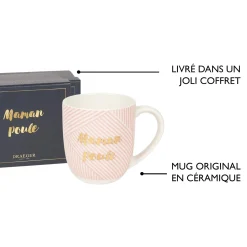 Mugs Personnalisés*Draeger Paris Mug cadeau - Maman Poule