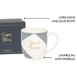Mugs Personnalisés*Draeger Paris Mug cadeau - Super Frère