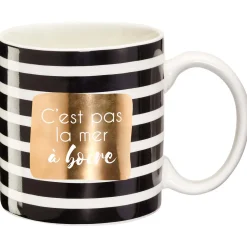 Mugs Personnalisés*Draeger Paris Mug cadeau C'est pas la mer à boire