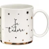 Mugs Personnalisés*Draeger Paris Mug cadeau Je t'adore